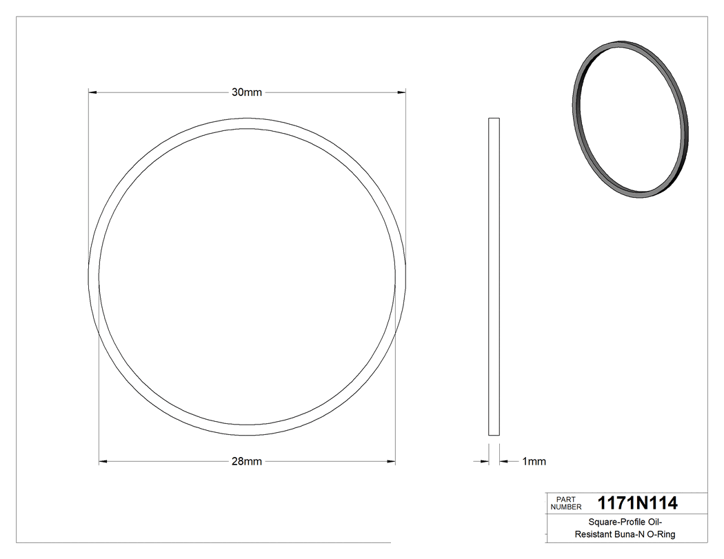Technical drawing - 1171N114